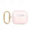 Guess GUA3HHTSP Strap Collection Silikoninis Dėklas, skirtas AirPods 3 - Rožinis
