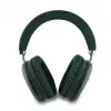 Guess Over-Ear Bluetooth 5.3 ausinės su 4G trikampio logotipu, chaki spalvos