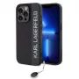 Karl Lagerfeld KLHCP15XPSAKDGCK iPhone 15 Pro Max 6,7 inch kietas dėklas Saffiano su cirkoniais ir pakabuku