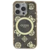 Guess GUHMP16LH4PYEEW Hardcase, skirtas Apple iPhone 16 Pro 6,3 inch ruda Peony On 4G Background MagSafe