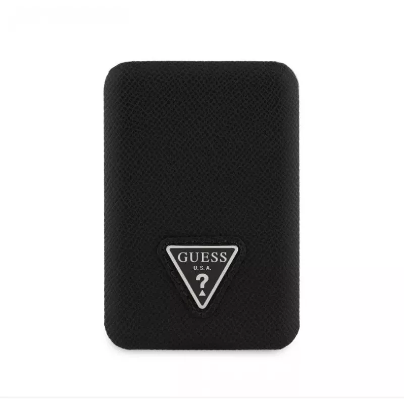 Guess Grained Triangle Wireless Power Bank 5000mAh 15W USB-C MagSafe Black
