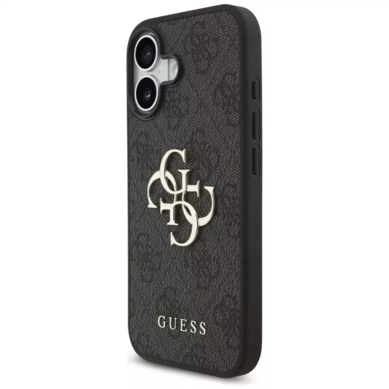 Guess 4G Big Logo dėklas, skirtas iPhone 17 - juodas