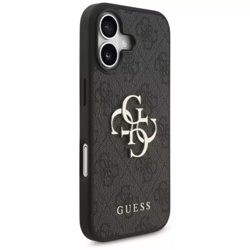 Guess 4G Big Logo dėklas, skirtas iPhone 17 - juodas