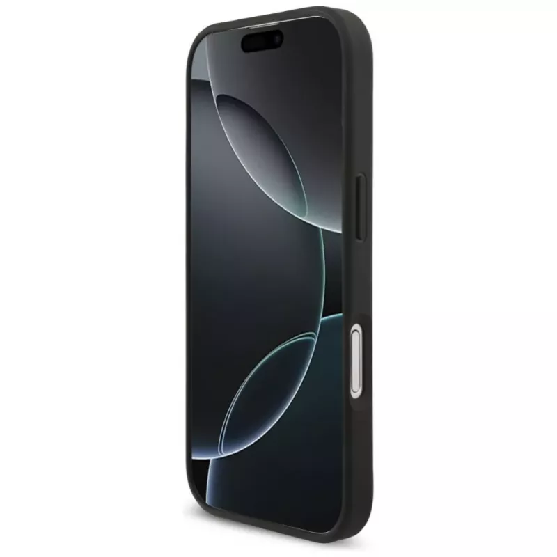 Guess 4G Big Logo dėklas, skirtas iPhone 17 - juodas