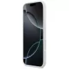 KARL LAGERFELD Silicone Case Karl Sketch & Logo MagSafe, skirtas iPhone 13 Pro Max, baltas