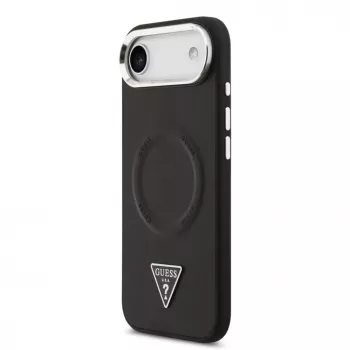 Guess Triangle Logo MagSafe dėklas, skirtas iPhone Air - juodas