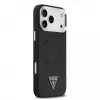 Guess Triangle Logo MagSafe dėklas, skirtas iPhone 17 Pro Max (juodas)