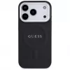 Guess Classic Logo MagSafe dėklas, skirtas iPhone 17 Pro, juodas
