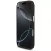 Guess Grained Big 4G Classic Logo dėklas, skirtas Apple iPhone 17 Pro, juodas