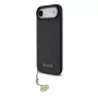 Guess 4G Charms Collection MagSafe Dėklas, skirtas iPhone 14 Pro – Juodas