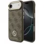 Guess 4G Strass Logo MagSafe dėklas, skirtas iPhone Air (rudas)