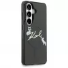 Karl Lagerfeld IML KC Script MagSafe dėklas, skirtas Samsung Galaxy S24 Ultra, juodas