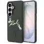 Karl Lagerfeld IML KC Script MagSafe dėklas, skirtas Samsung Galaxy S24 Ultra, juodas