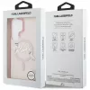 KARL LAGERFELD IML KC Script MagSafe dėklas, skirtas Samsung Galaxy S26 Ultra, rožinis