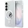 KARL LAGERFELD IML Peekaboo Choupette MagSafe dėklas, skirtas Samsung Galaxy S26, permatomas