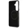 Guess 4G Script MagSafe dėklas, skirtas Samsung Galaxy S26, juodas
