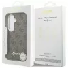 Guess 4G Script MagSafe dėklas, skirtas Samsung Galaxy S26 (rudas)