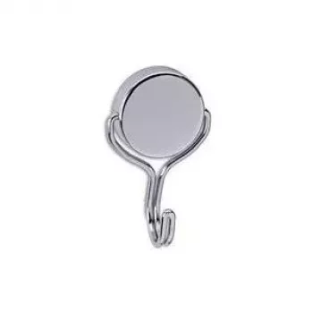 MAUL Neodimio magnetinis karuselinis kabliukas, skersmuo: 38,5 mm, nikeliuotas, laikymo jėga: 30 kg, apvalus, plačiai išlenktas kabliukas – 1 vnt. (6155696)