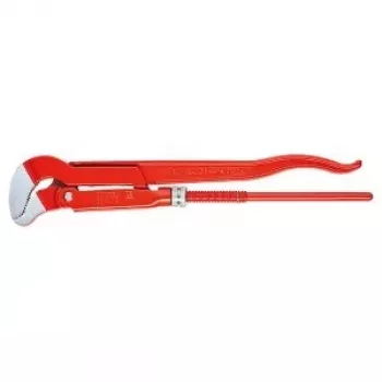 KNIPEX Reguliuojamas vamzdžių raktas S tipas 0.5 - 10 colių (250 mm) - Chromo vanadžio elektrinis plienas - Raudona milteliniu būdu dažyta