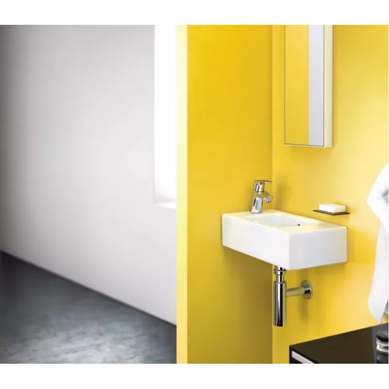 Hansgrohe Focus E2 praustuvo maišytuvas 3173 chromuotas, vienos svirties, montuojamas ant kriauklės su ištraukiamu kamščiu