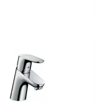 Hansgrohe Focus E2 praustuvo maišytuvas 3173 chromuotas, vienos svirties, montuojamas ant kriauklės su ištraukiamu kamščiu
