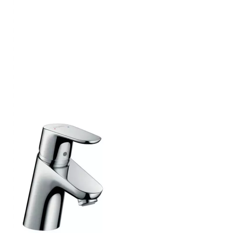 Hansgrohe Focus E2 praustuvo maišytuvas 3173 chromuotas, vienos svirties, montuojamas ant kriauklės su ištraukiamu kamščiu