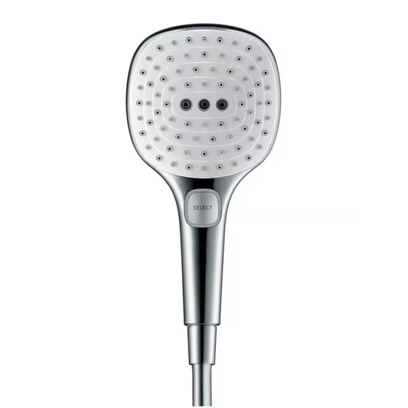 Hansgrohe Raindance Select E 120 3 purškimo režimai EcoSmart rankinis dušas chromuotas 26521000