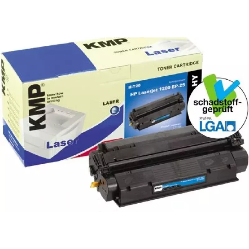 KMP LaserPrint Black Compatible Toner Cartridge for HP LaserJet 1000, 1200, 3320 MFP (1105,HY00)