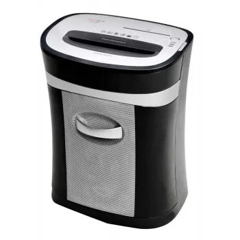 Genie 1501 XCD Cross-Cut popieriaus smulkintuvas, 10 lapų, 21 L, juodas/sidabrinis