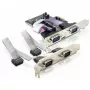 Longshine LCS-6320A PCI Express x1 2 prievadų lygiagrečiojo valdiklio kortelė