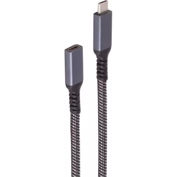 ShiverPeaks BS14-74006 USB 3.2 Gen 2 USB-C į USB-C laidas 1,5 m juoda/balta