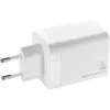 TROIKA POWER PULL 35 Automobilinis įkroviklis 35W USB-C PD & USB-A QC 3.0 Baltas (CHA35/WH)