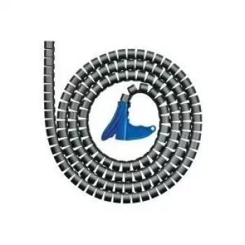 HellermannTyton Spiral Wrap 25m Black Polypropylene (PP) 14mm Outer Diameter