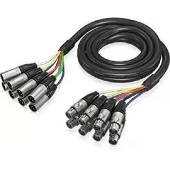 Behringer GMX-300CM 8 kanalų daugiagyslis garso kabelis 3 m (10 pėdų) XLR moteriškas į XLR vyrišką