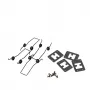 Synergy 21 LED Light Panel Mounting Kit Clip for V3 PRO Panel - 4 Pieces