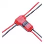 Synergy 21 LED FLEX Strip Easy Connect T-Connector for 2 Line Red