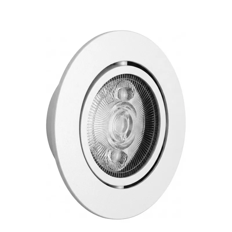 SYNERGY21 LED įleidžiamas lubinis šviestuvas Helios White - Apvalus + Pasukamas - Neutrali balta 4000K 5W 400lm