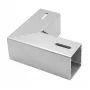 Synergy 21 LED U-Profile ALU052 90° Corner Connector White
