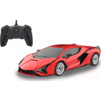 JAMARA Lamborghini Sián RC Stunt Car - 1:24 Scale - Ready-to-Drive - Red - Plastic