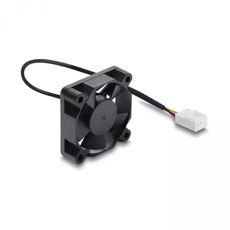 Delock Axial Fan 12 V DC, 35 x 35 x 10 mm Black