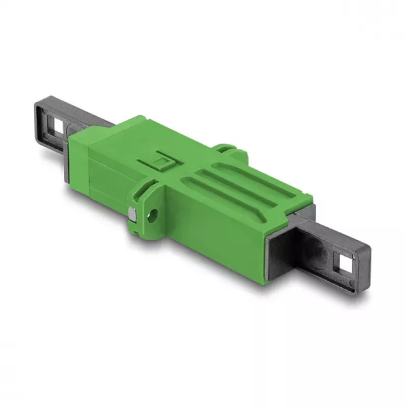 DELOCK Dulkėms atsparus dangtelis E2000 Simplex lizdui, 10 vnt., juodas