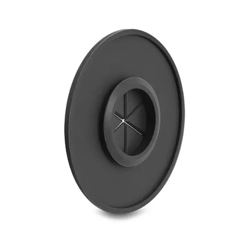 Delock Silicone Cable Grommet Round Ø 65 mm for Wall Mount / Desk Mount White / Black