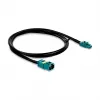 Delock Cable Mini FAKRA Z Dual Jack to FAKRA Z Dual Plug 0.5 m