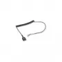 EPOS Sennheiser CSTD 01 ausinių prailginimo kabelis - EasyDisconnect - 1 m (juodas)