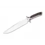 Böker Solingen Argentina Toro HX Fixed Blade Knife, D2 Tool Steel, G10 Handle, Stonewash Finish
