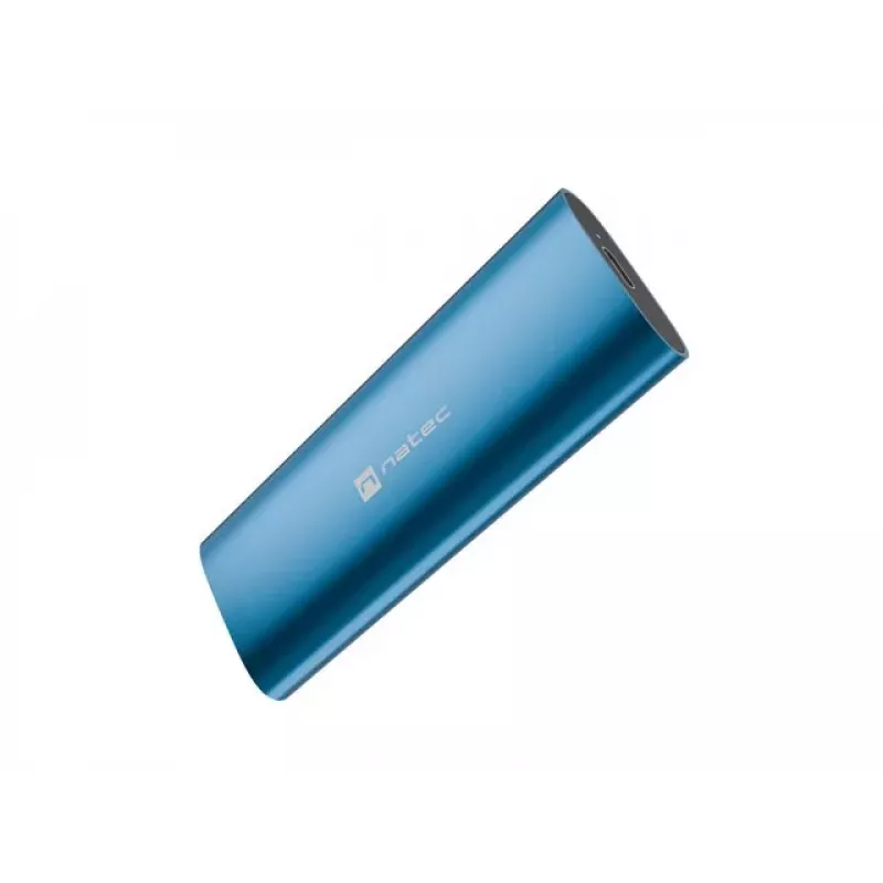 NATEC RHINO M.2 NVMe Lite išorinis SSD korpusas USB-C 3.2 Gen 2 Horizon Blue