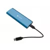 NATEC RHINO M.2 NVMe Lite išorinis SSD korpusas USB-C 3.2 Gen 2 Horizon Blue