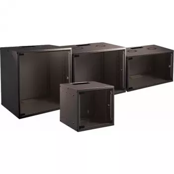 EFB Elektronik BASIC Sieninis tinklo spintos korpusas 12U 19 inch Juodas RAL 9005 600x450x635 mm WGB-1912TS.60