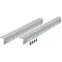 EFB Elektronik 19 colių profilio bėgeliai 6U, skirti 6917xxFGR.x/FTS.x, 2 vnt. rinkinys