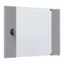 EFB Elektronik Stiklinės durys X-Rack sieniniam korpusui 9U pilka RAL 7035 (WGX-TUR09GR.G)